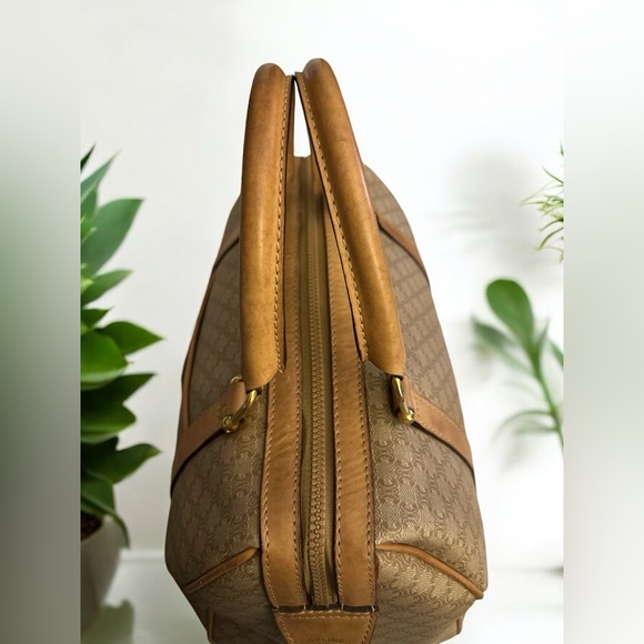 Celine champagne Macadem Triomphe Boston Mini Bag - Picture 9 of 16